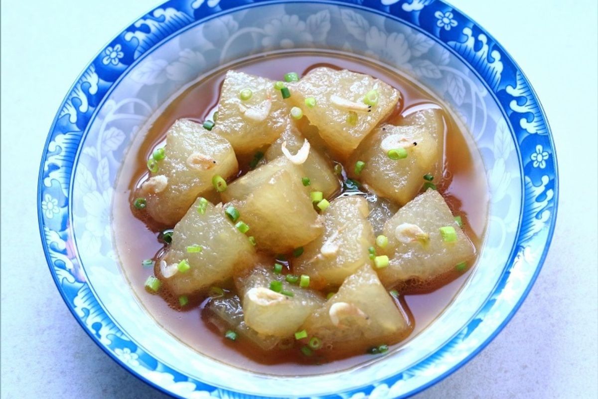 braised-winter-melon-with-dried-shrimp-recipe