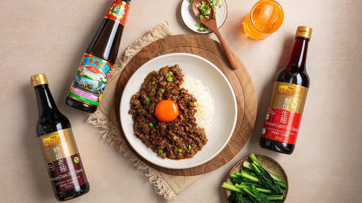 hong-kong-style-minced-beef-with-soft-boiled-egg-on-rice-recipe