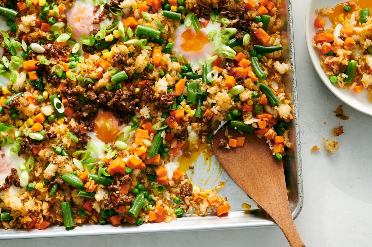 olive-vegetable-fried-rice-recipe