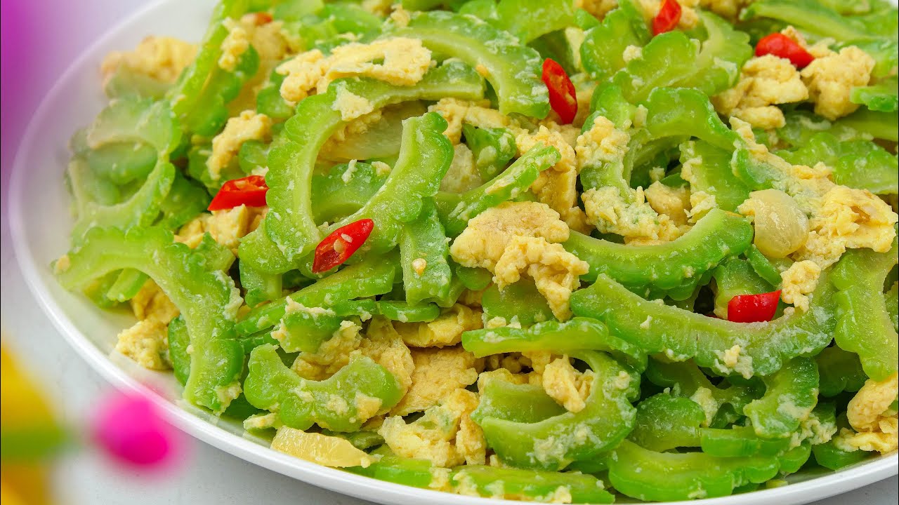 scrambled-eggs-with-bitter-melon-recipe