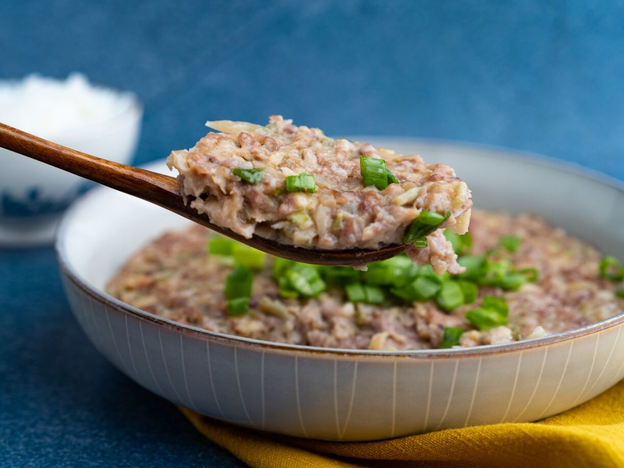 steamed-pork-patty-with-preserved-mustard-greens-recipe