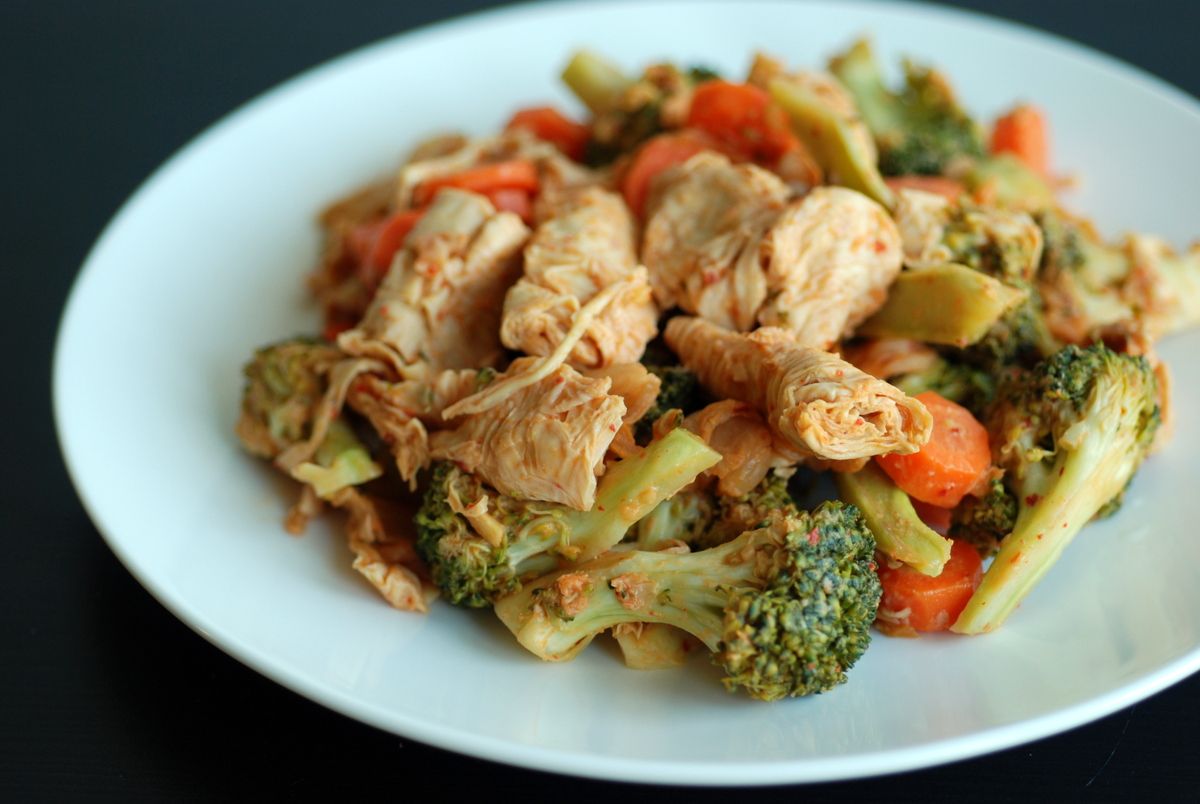 stir-fried-bean-curd-skin-with-vegetables-recipe