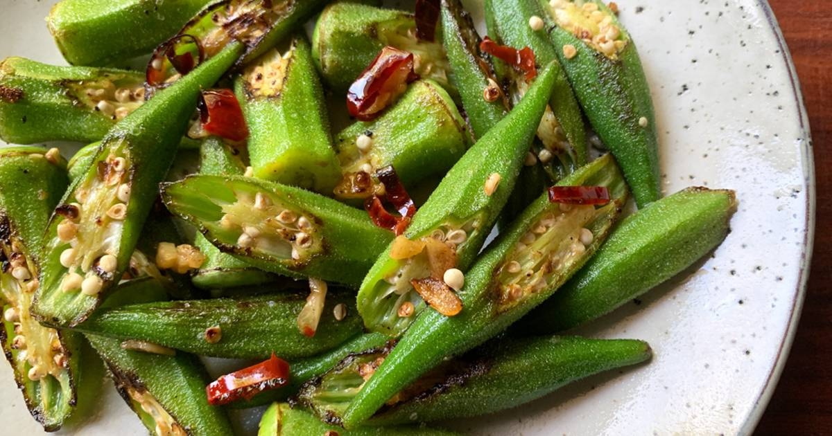 stir-fried-okra-with-garlic-recipe